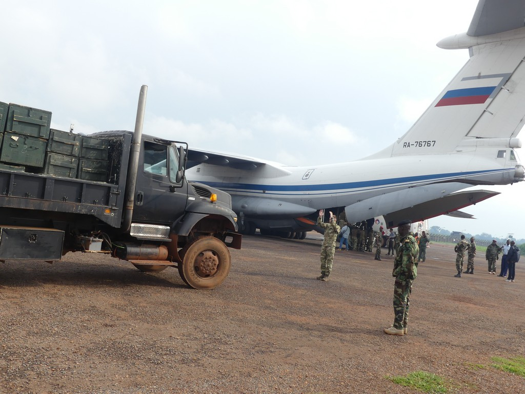 La Russie livre de nouvelles armes à la RCA