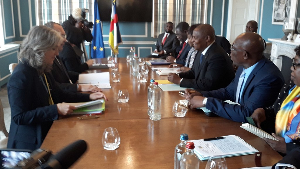 Défense : Faustin Archange Touadera favorable à une nouvelle mission européenne en Centrafrique