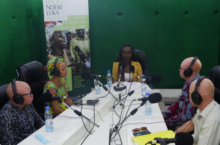 La place des albinos dans la société centrafricaine