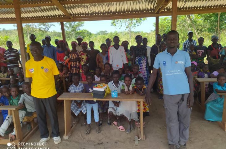 Bangui : la localité de Ngougoua dans le 9e arrd inaugure sa première école primaire