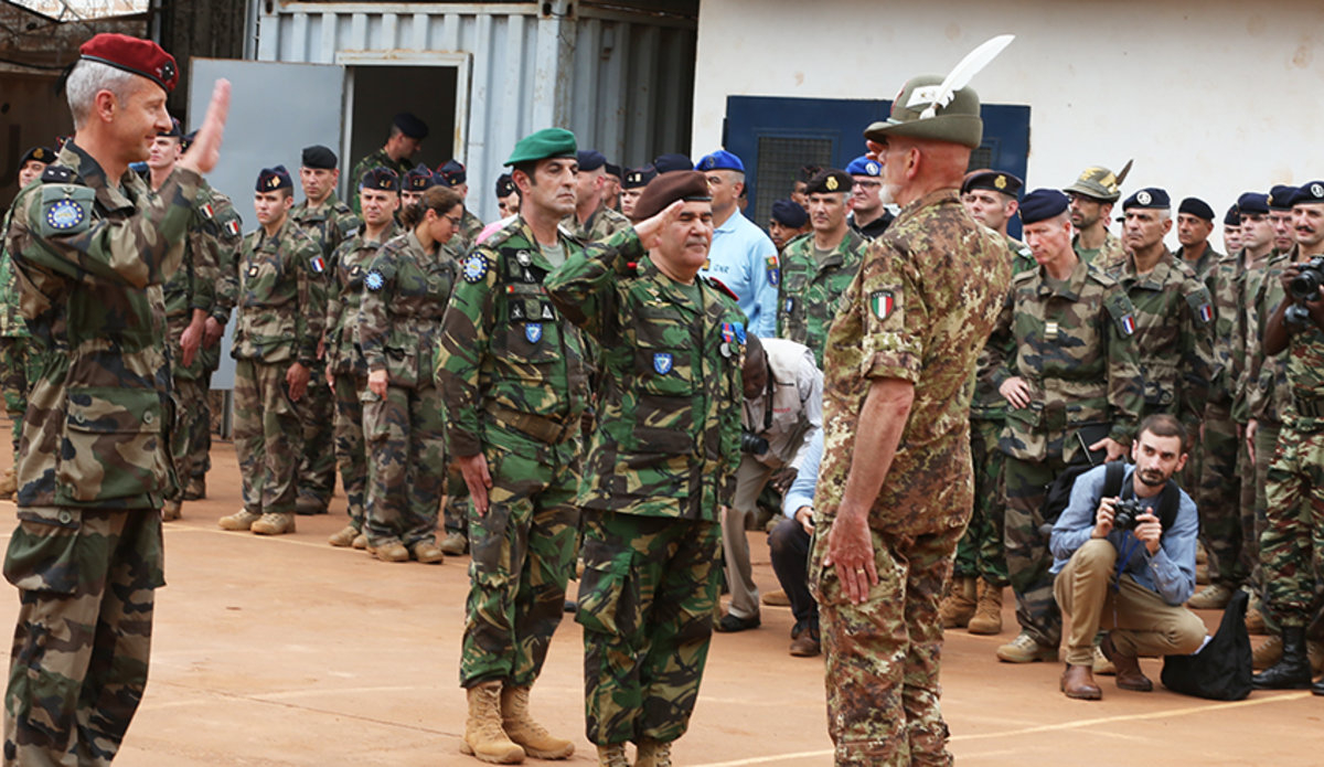 RCA : La Force de l’UE passe sous commandement français