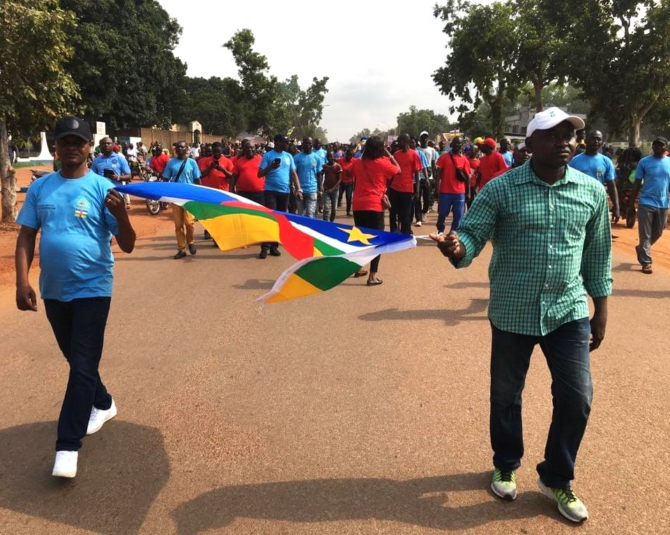 Centrafrique : des milliers de personnes ont marché à Bangui pour exiger un referendum constitutionnel