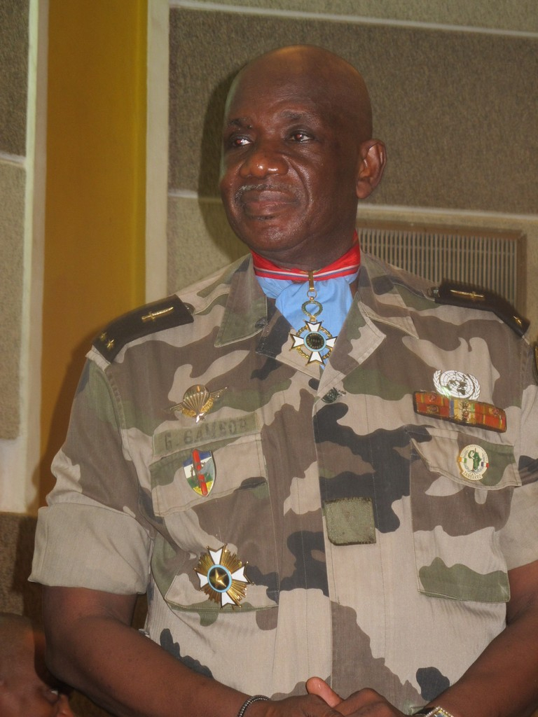 RCA : La République rend hommage au général James Gaston Gambor