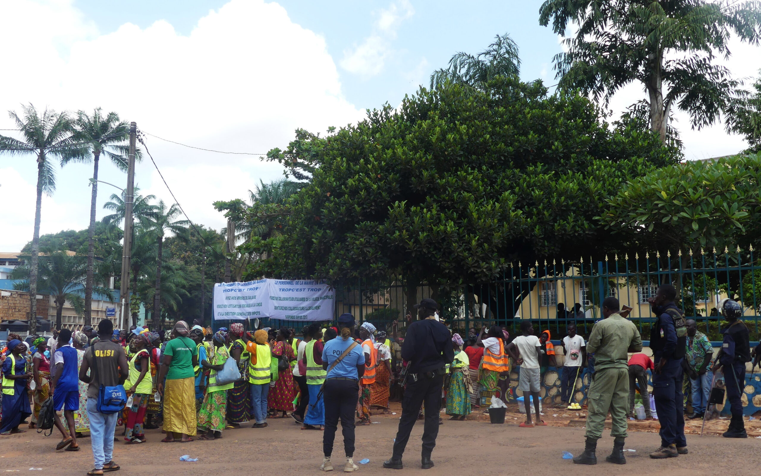 Centrafrique : le personnel de la mairie de Bangui entre en grève de 3 jours