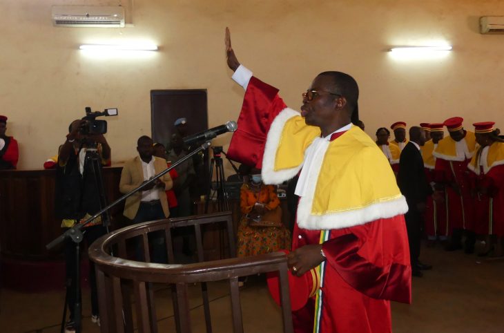 Centrafrique : de nouveaux juges intègrent la Cour des comptes, la Haute cour de justice et la Cour constitutionnelle