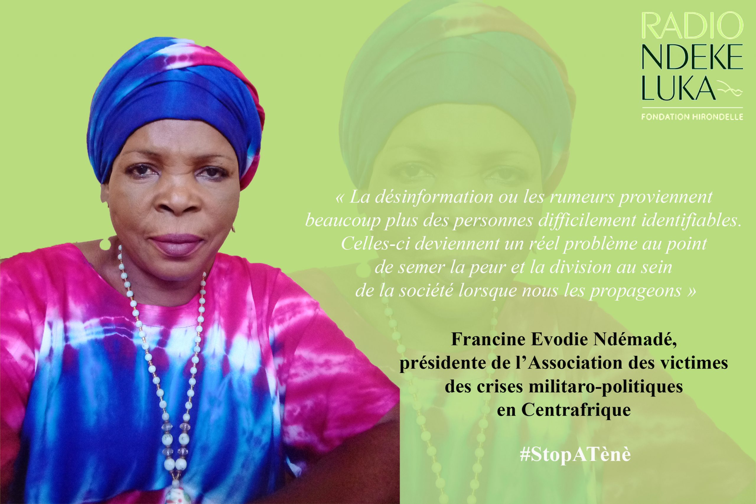 Centrafrique : « les fausses informations sont une arme de destruction, de manipulation et de division »
