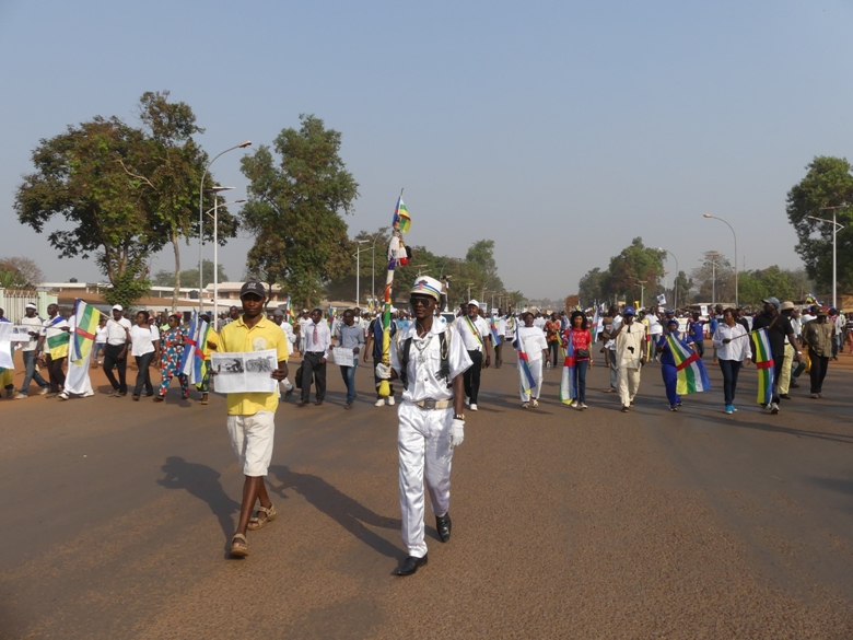RCA : E Zingo Biani autorisé à marcher le lundi 30 septembre à Bangui