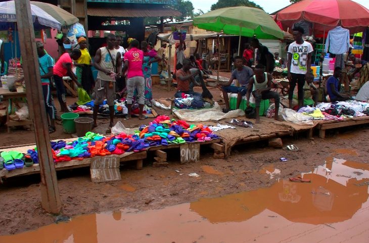 Bangui: marché combattant, l'éternelle question de l'insalubrité