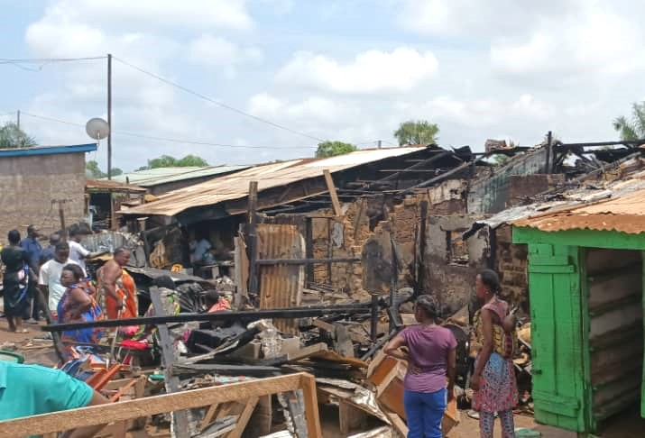 Bangui : 3 blessés et des pertes matérielles dans un incendie dans le 2e arrondissement