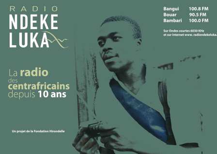 Radio Ndeke Luka fête ses dix ans avec ses auditeurs à Bangui et à Bouar