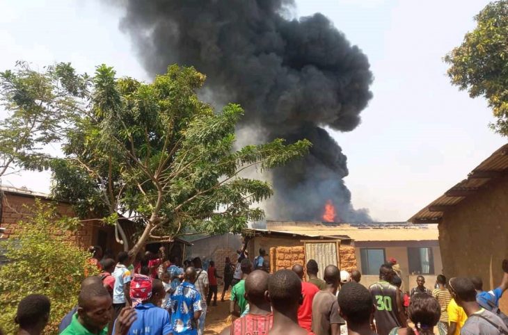 Bangui : nouvel incendie de maisons