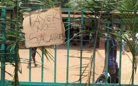 Le Complexe Pédiatrique de Bangui paralysé par une grève du personnel contractuel