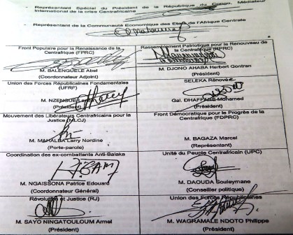 L’accord de DDRR, des doutes planent sur la stricte application