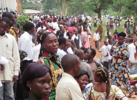 Mbomou : marche pacifique à Rafaï