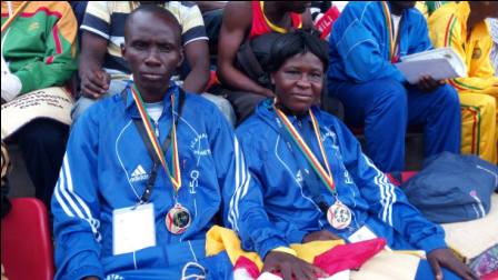 CAA, trois médailles d’Or en faveur de la Centrafrique