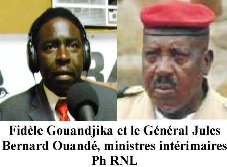 Gouvernement Touadéra II, deux ministres intérimaires à la communication et à l’administration du territoire