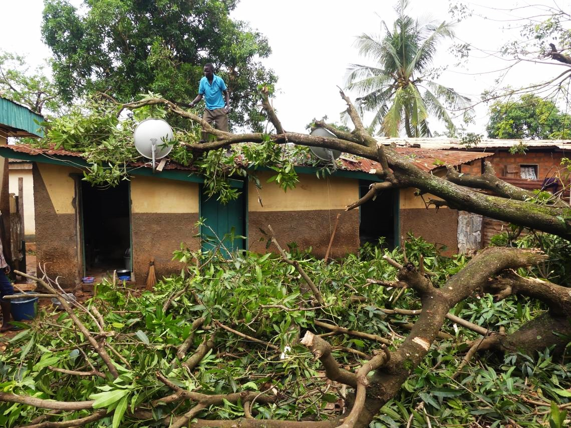 Centrafrique : les premières pluies de 2023 occasionnent des dégâts à Bangui