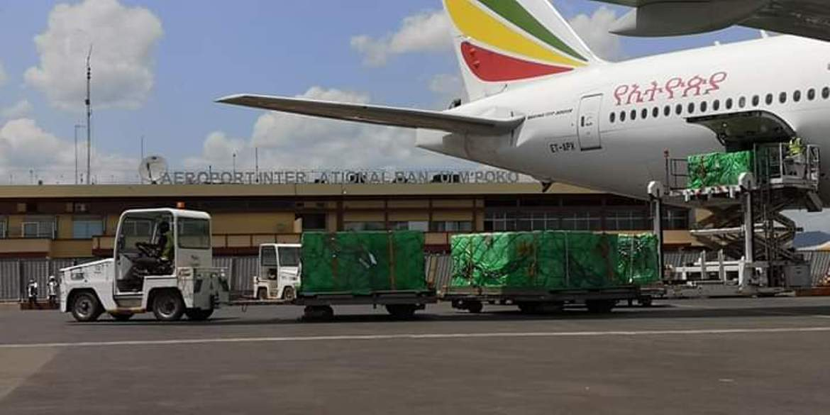 Centrafrique: Arrivée à Bangui du premier lot du matériel électoral