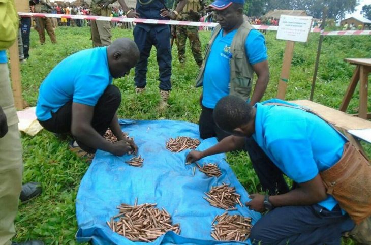 RCA: une trentaine d’ex combattants déposent les armes à Bria