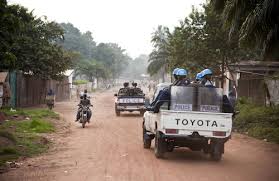 Ngaoundaye : Manifestation populaire suite au retrait des Casques bleus