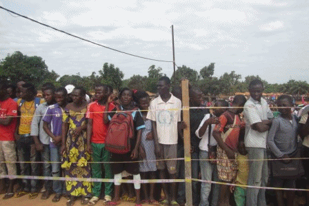 Le pont Sapéké inauguré par le Président de la République à Bangui