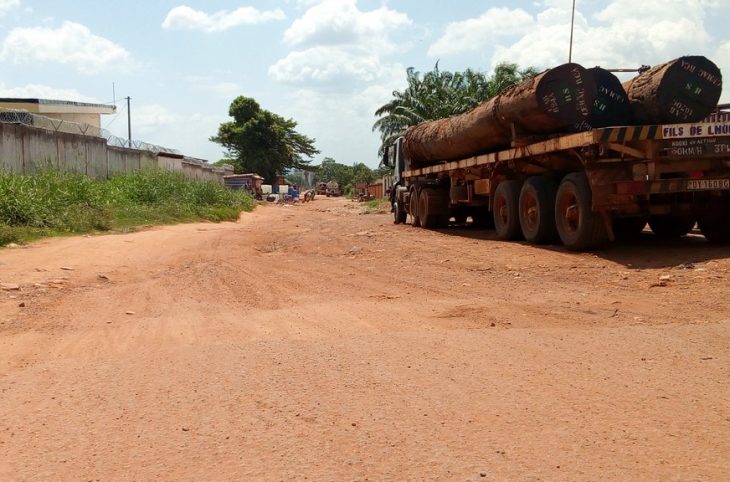 Bangui : Dégradations avancées des rues et avenues