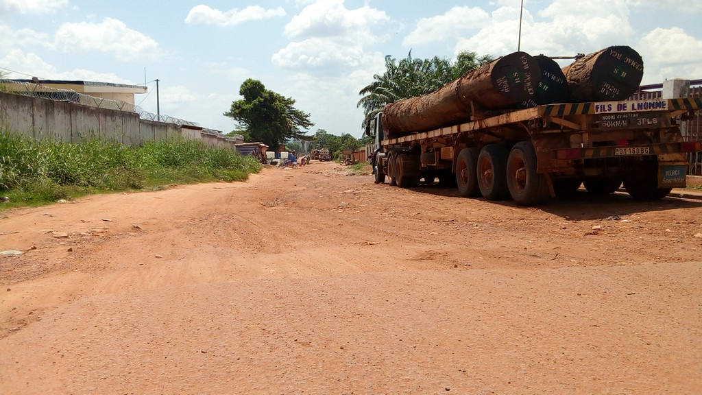 Bangui : Dégradations avancées des rues et avenues