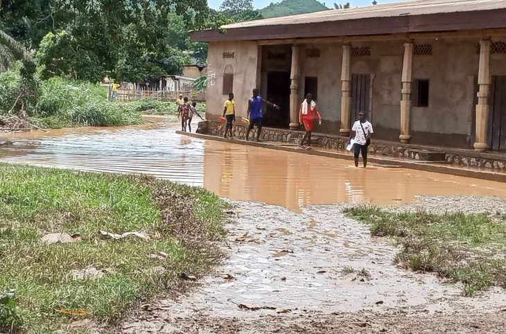 Centrafrique : dégâts impressionnants après une pluie torrentielle dans certains quartiers de Bangui