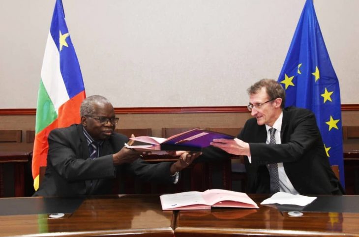 Centrafrique : Bangui appelle au renforcement du partenariat avec l’Union Européenne