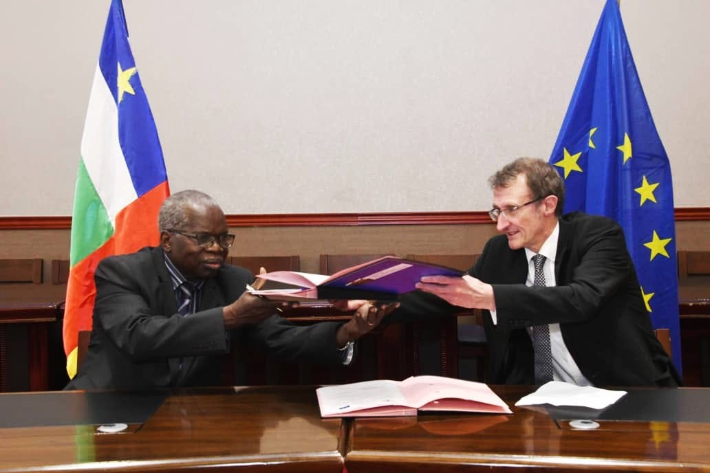 Centrafrique : Bangui appelle au renforcement du partenariat avec l’Union Européenne