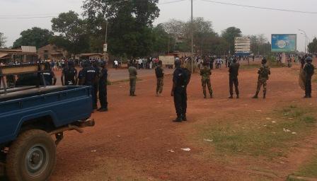 Vive tension ce mardi à l’université de Bangui