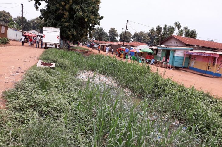 Bangui : Les quartiers des 1er et 2e arrondissements noyés dans l'insalubrité