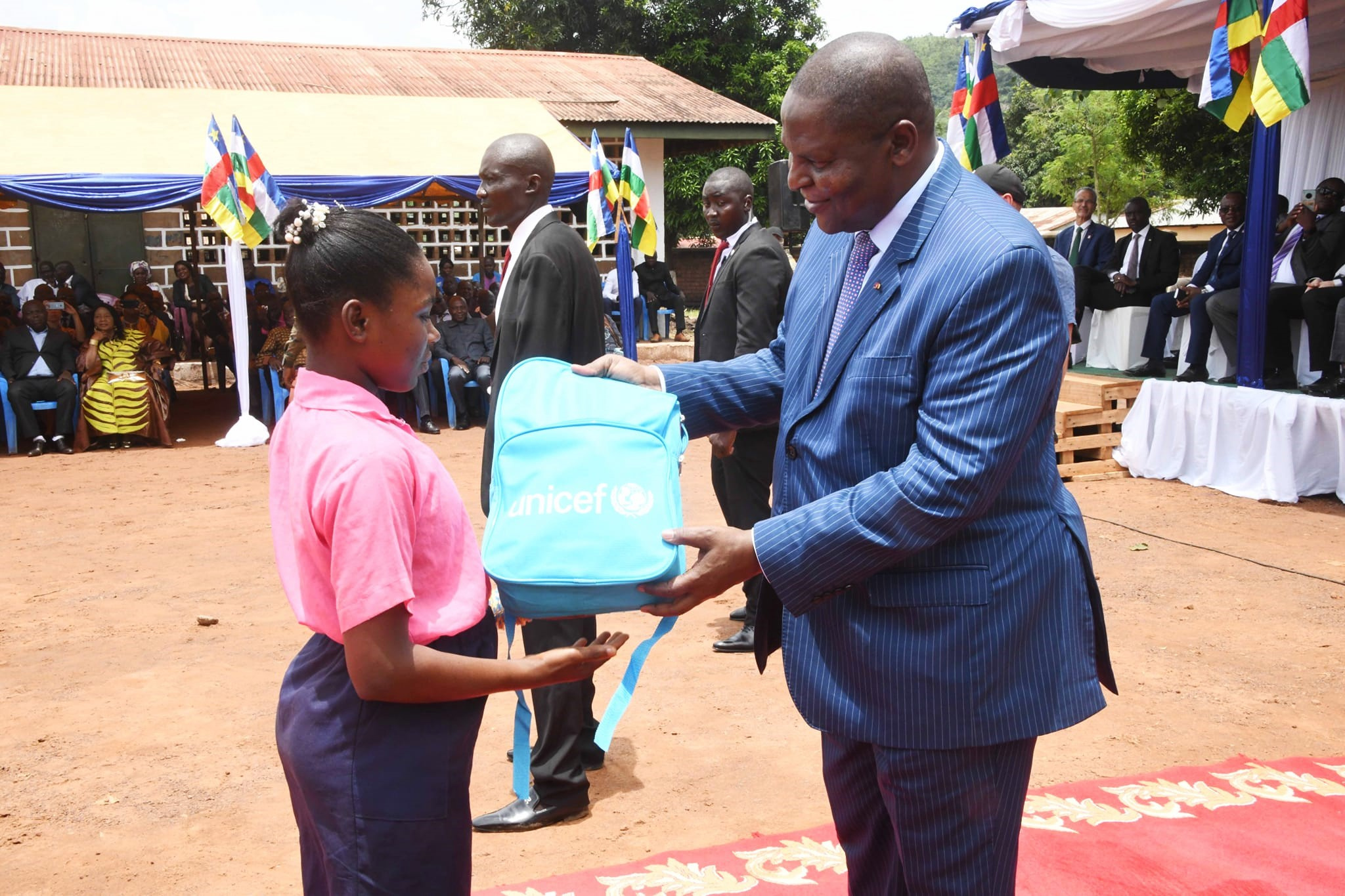 Centrafrique : F.A Touadéra lance officiellement la rentrée scolaire 2022-2023