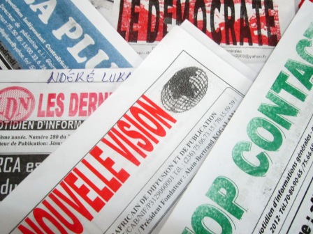 Condamnation de 2 journalistes, fermeture d’un quotidien à Bangui