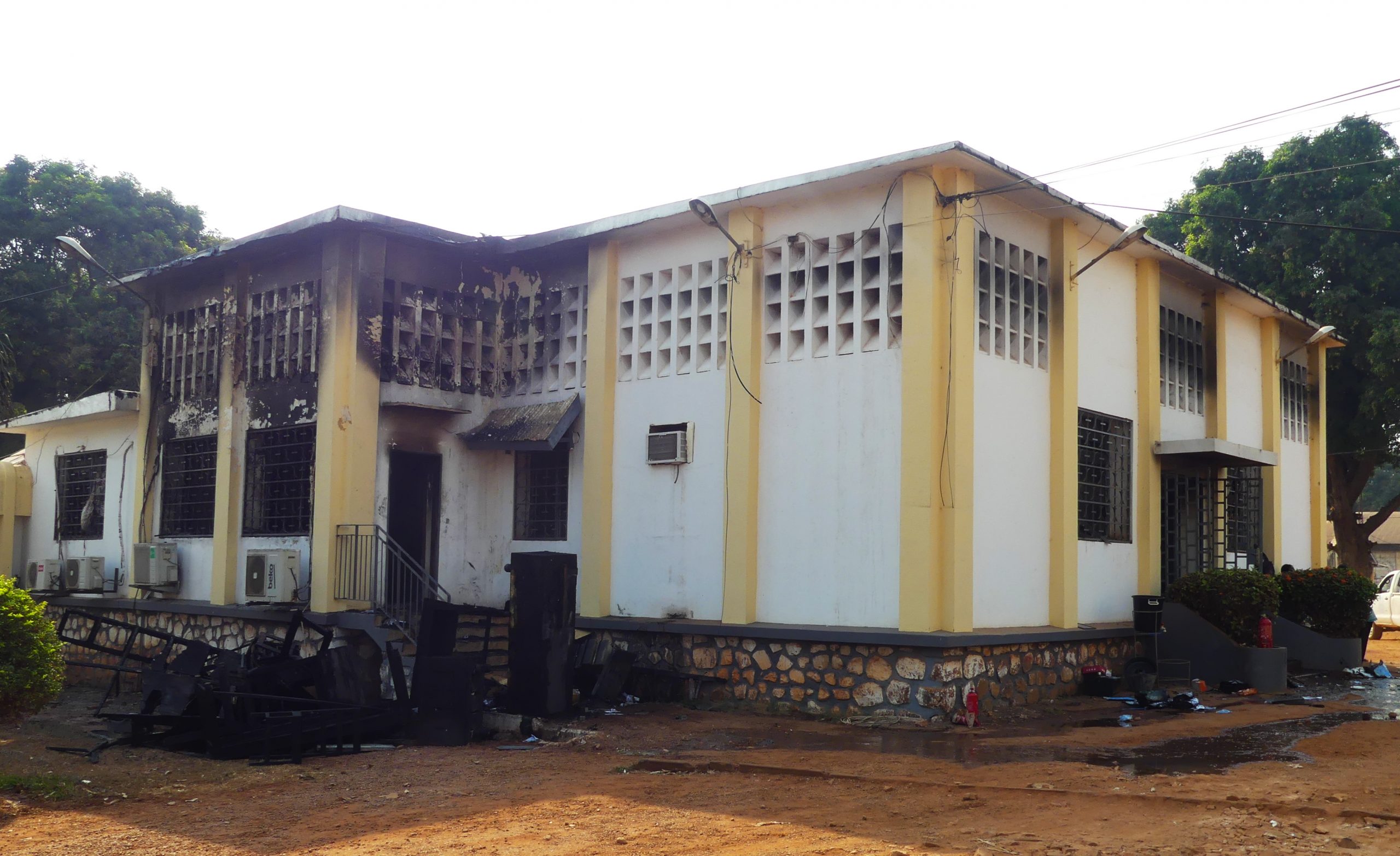 Bangui : incendie au service comptabilité de l’Enerca