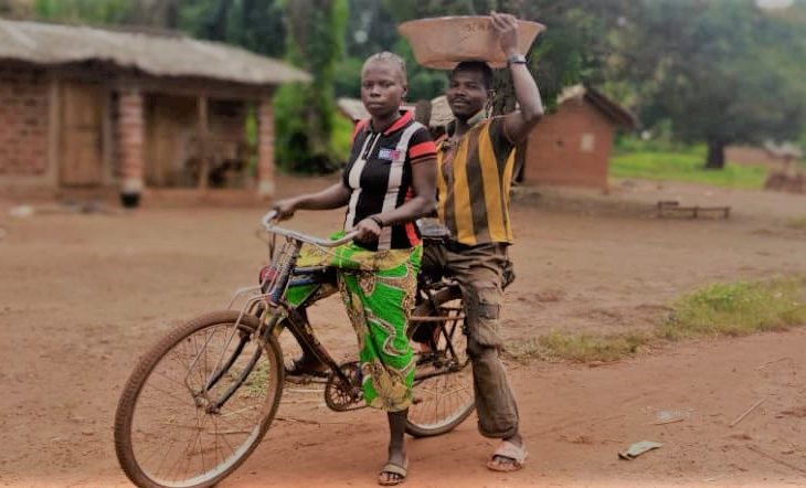 Bangassou: les femmes et le vélo liés depuis belle lurette