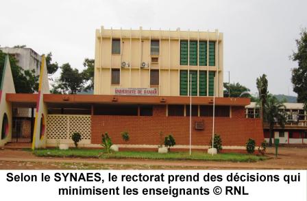 Enseignants et étudiants en grève à l’Université de Bangui