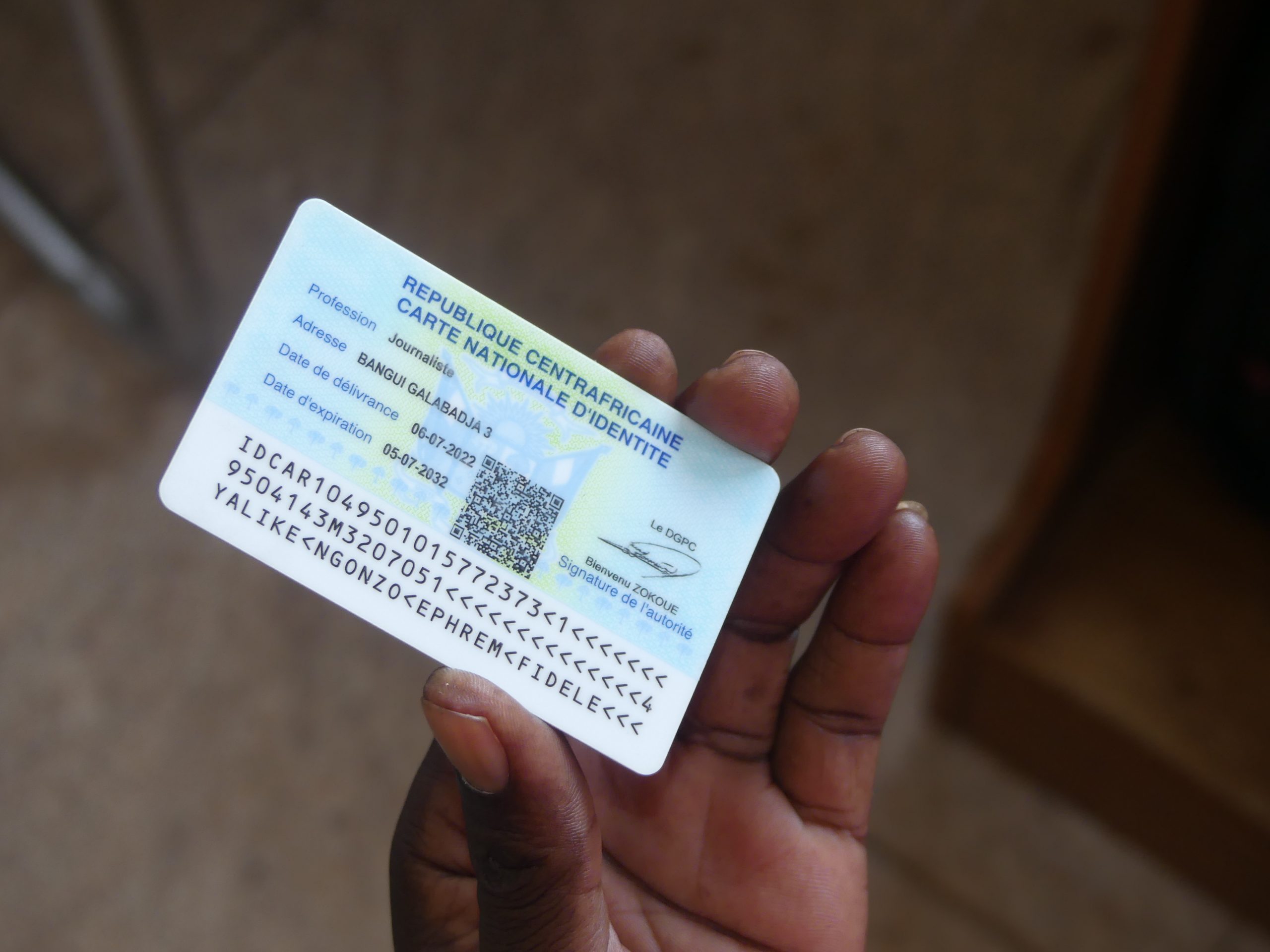 Centrafrique : une centrafricaine se lâche sur l’injustice autour de la délivrance de la CNI