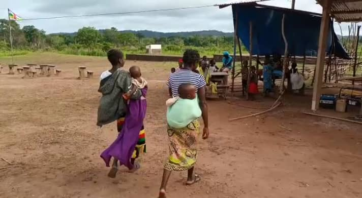 Centrafrique-Bimbo: le village Sandimba autour du feu contre le Covid-19 et les IST