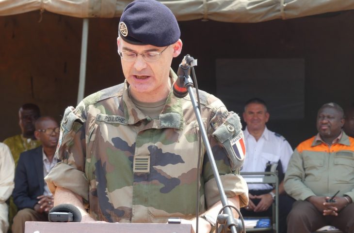 Coopération: Le Commandement du détachement français en Centrafrique change de main