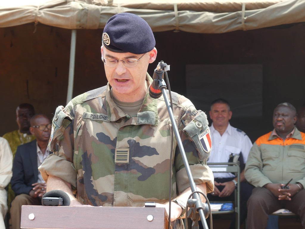 Coopération: Le Commandement du détachement français en Centrafrique change de main