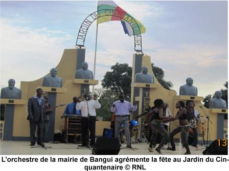 Célébration très sobre des 51 ans d’indépendance en RCA