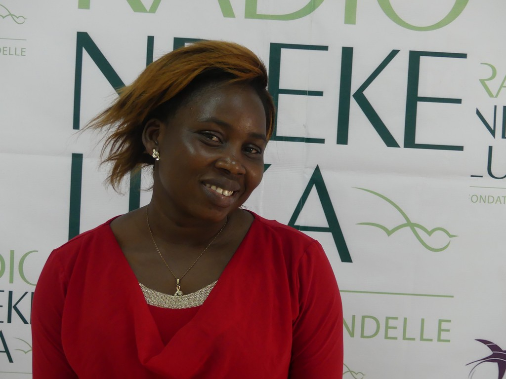 Sylvie Glawdis Voungou porteuse d’une unité de transformation de l’huile de sésame