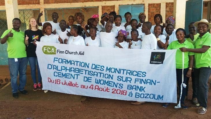 Finn Church Aïd vole au secours des femmes de Bozoum