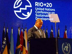 La RCA et Rio +20 : « lutter contre la pauvreté grandissante des populations »