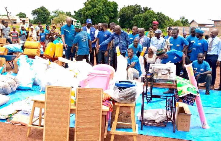 Centrafrique/Bria : 200 ex combattants dotés de kits après leur réinsertion socioprofessionnelle