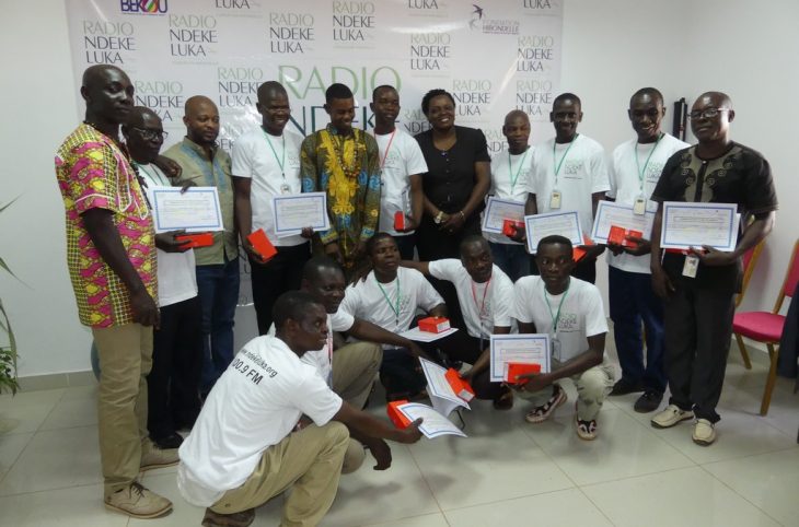 RCA : Radio Ndeke Luka renforce les capacités de 12 correspondants régionaux aux nouveaux outils de communication