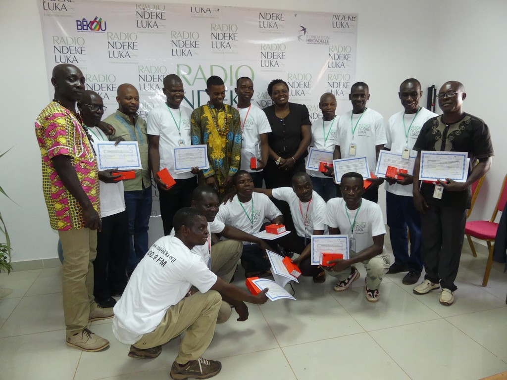 RCA : Radio Ndeke Luka renforce les capacités de 12 correspondants régionaux aux nouveaux outils de communication