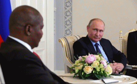 La Russie et la Centrafrique matérialisent leur rapprochement