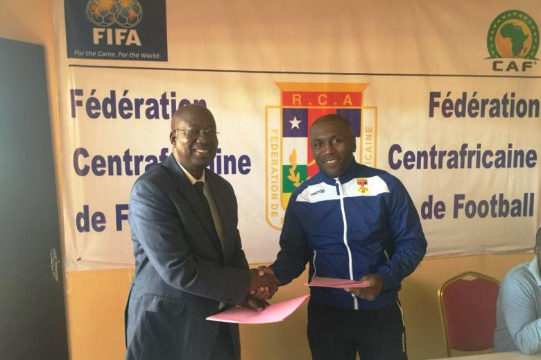 RCA-Football: Bruce Abdoulaye désigné nouveau coach des Fauves locaux